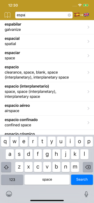 Spanish Dictionary - offline(圖1)-速報App