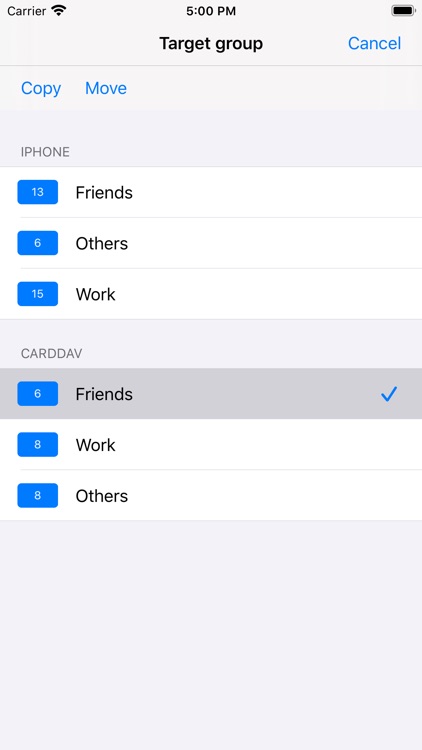 iContacts: Group Contacts screenshot-3