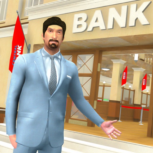 Virtual Bank Manager ATM Job icon