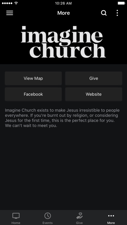 Imagine Church App