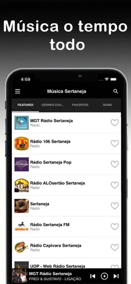 Game screenshot Música Sertaneja - Radio mod apk