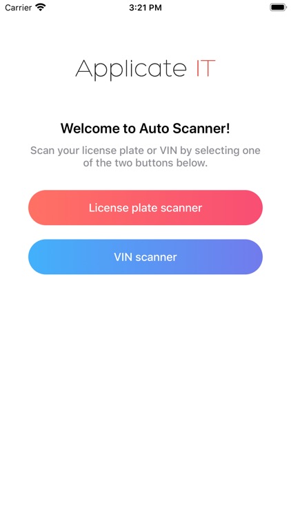 AUTO Scanner - ApplicateIT A/S