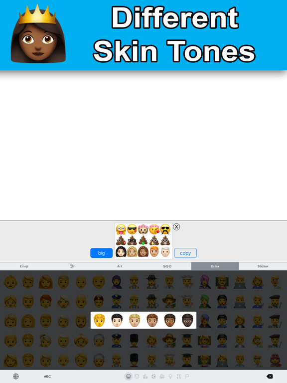 New Emoji - Extra Smileys screenshot 4