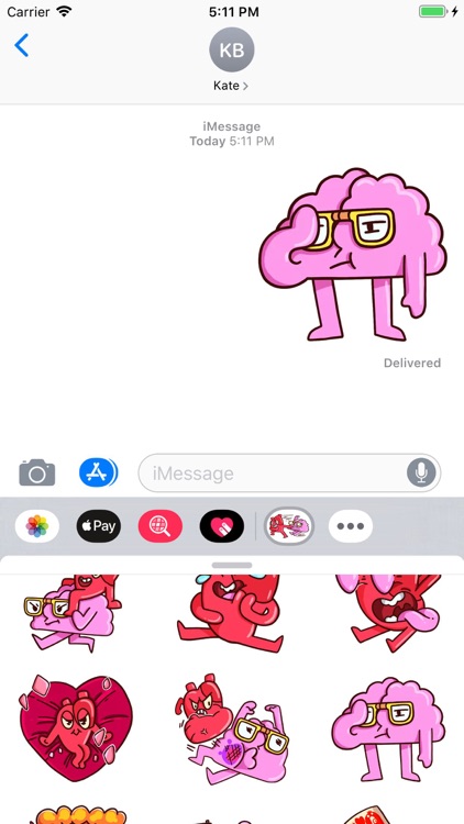 Brain Stickers Pack screenshot-5