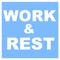 Create work and rest hours reports
