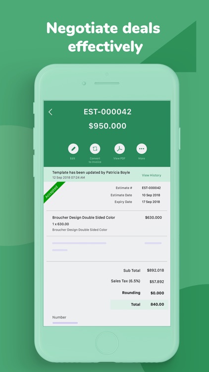 Invoice & Time Tracking - Zoho screenshot-6