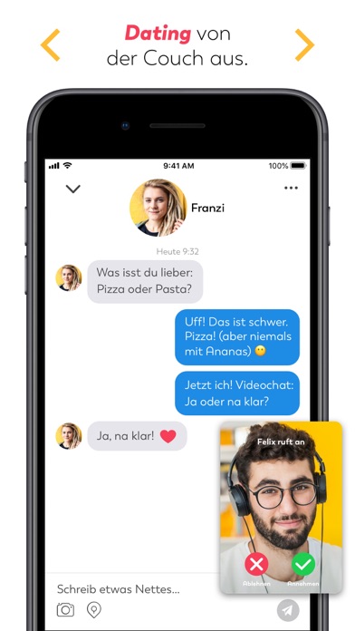 Live-chat und dating-app