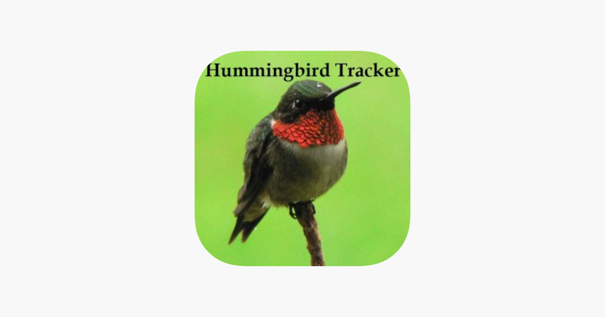 ‎Hummingbird Tracker on the App Store