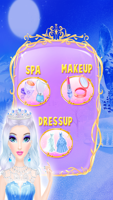 How to cancel & delete Ice Queen Makeover - Frozen Salon Girls Games from iphone & ipad 3