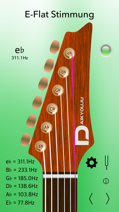 Stimmgerät für E-Gitarre ProScreenshot von 3