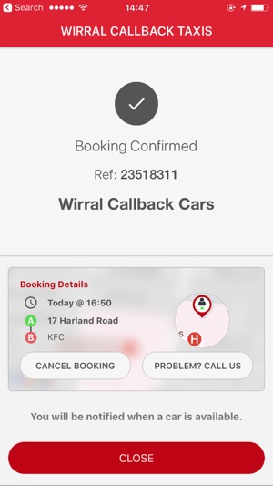 Wirral Callback Cars(圖4)-速報App