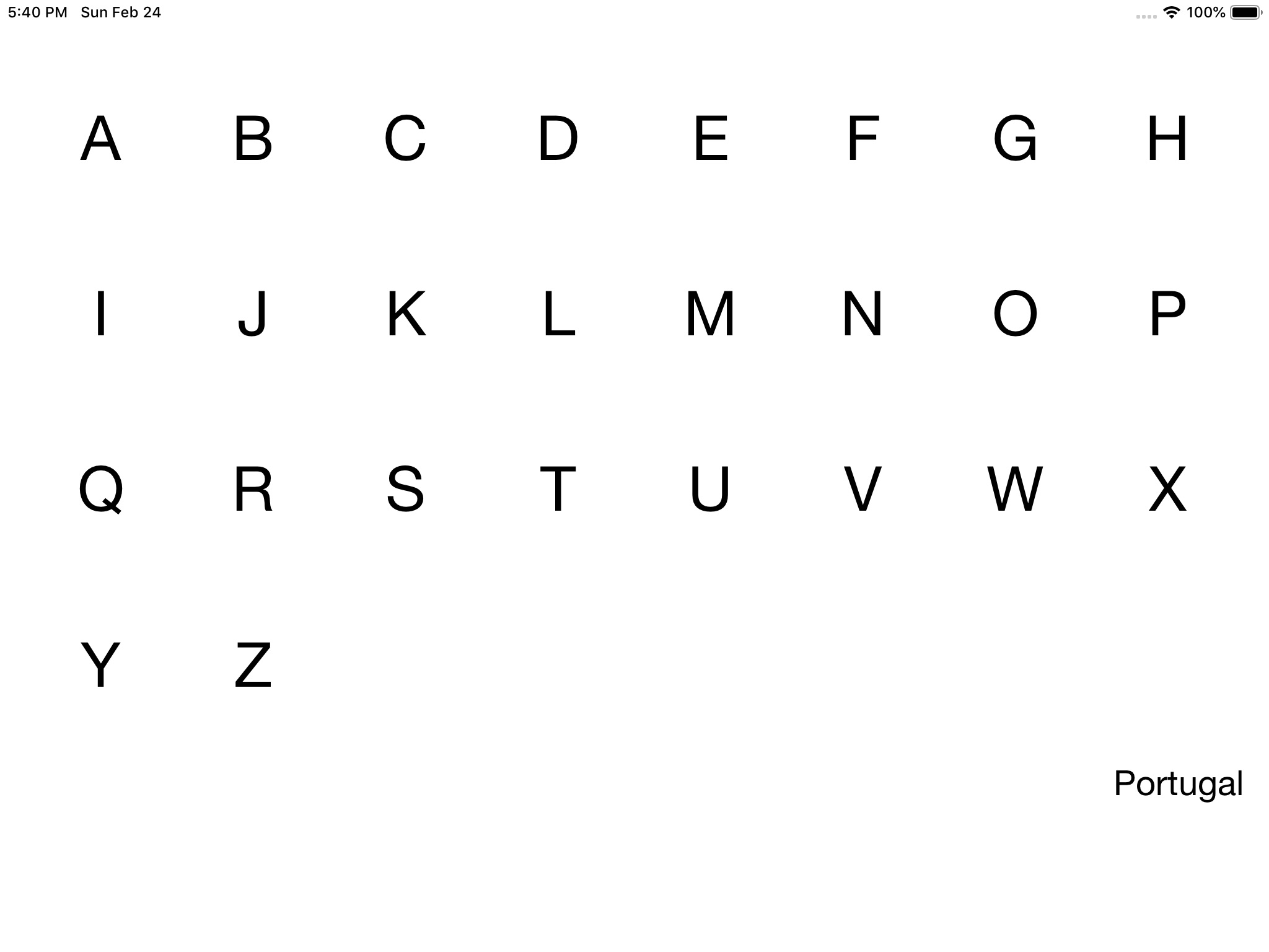 Alfabeto – Portuguese Alphabet screenshot 2