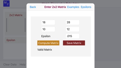 How to cancel & delete Matrix Eigenvalue Calculator from iphone & ipad 2