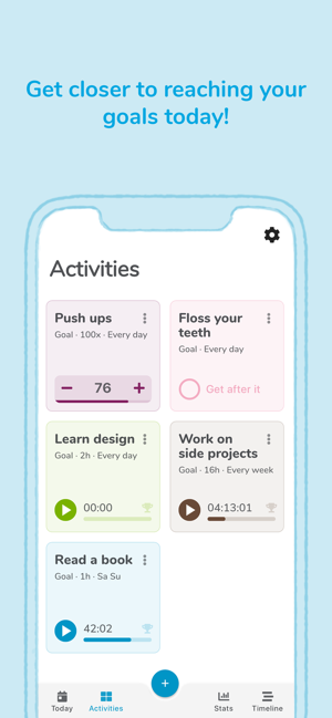 Timecap: Time & Habit tracker(圖1)-速報App