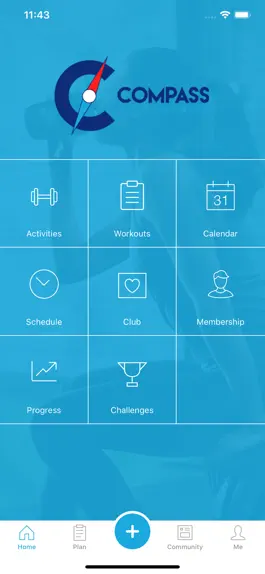 Game screenshot Compass Fit Coach mod apk