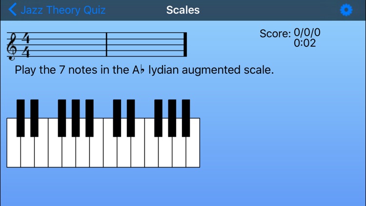 Jazz Theory Quiz screenshot-4