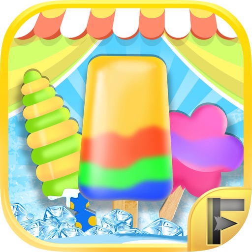 Frozen Ice Pops Lolly Maker Icon
