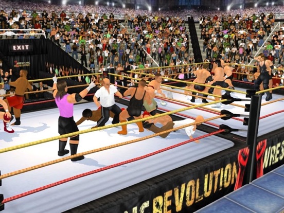 Wrestling Revolution 3D на iPad