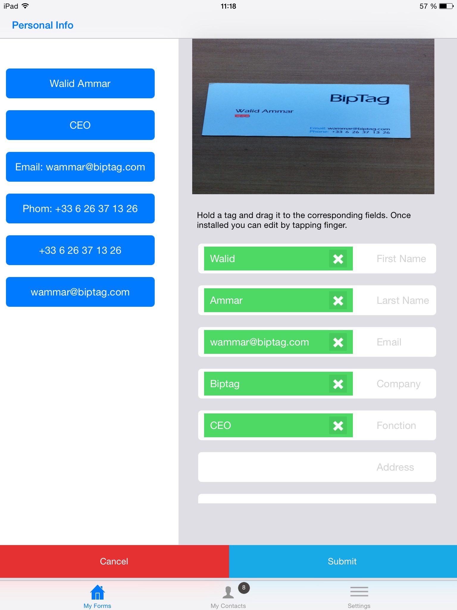 BipTag screenshot 4