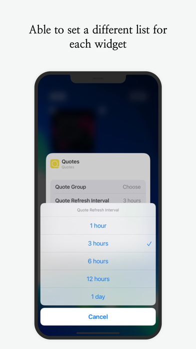 Quotes - Widget & Watch screenshot1
