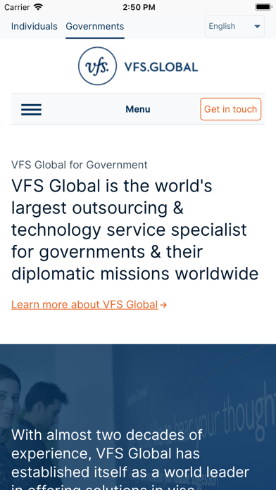 VFS Global screenshot 3
