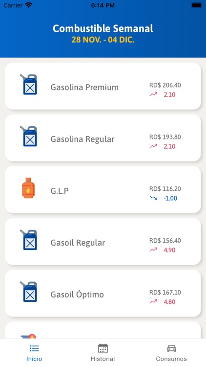 Combustibles R.D.