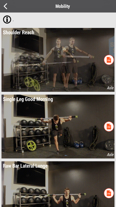 Axle Workouts screenshot 3