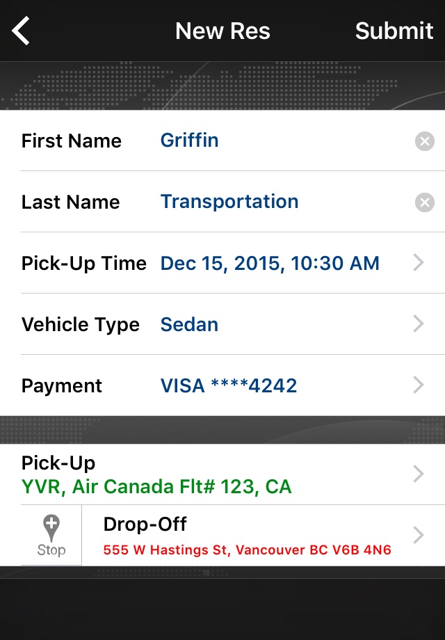 Griffin Transportation screenshot 2