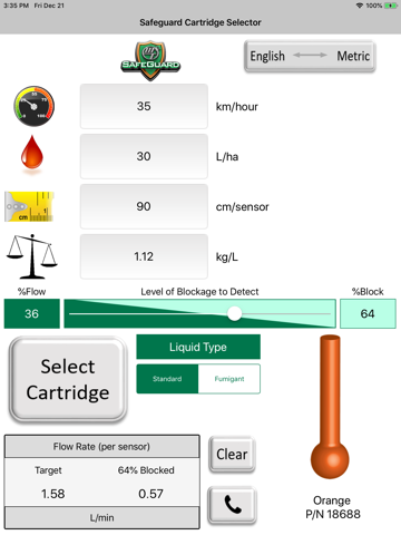 Safeguard Cartridge Selector screenshot 3