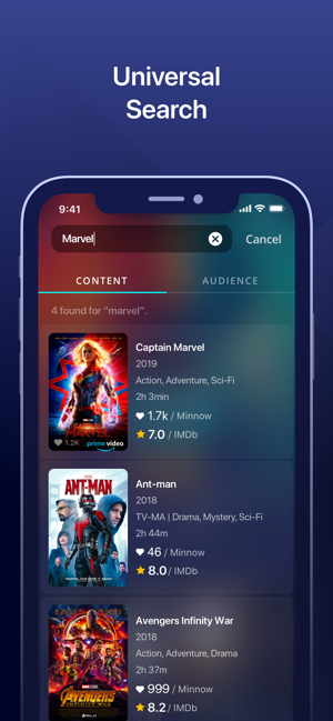 ‎Minnow: Watch Shows and Movies Screenshot
