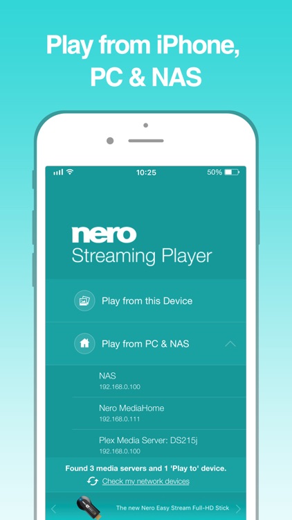 Nero Streaming Player