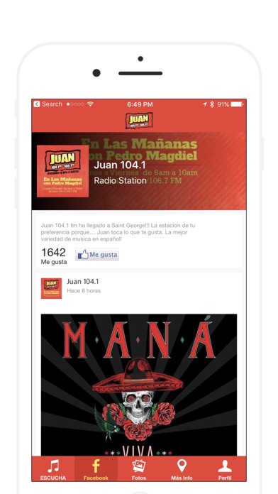 How to cancel & delete Juan 104.1 from iphone & ipad 3