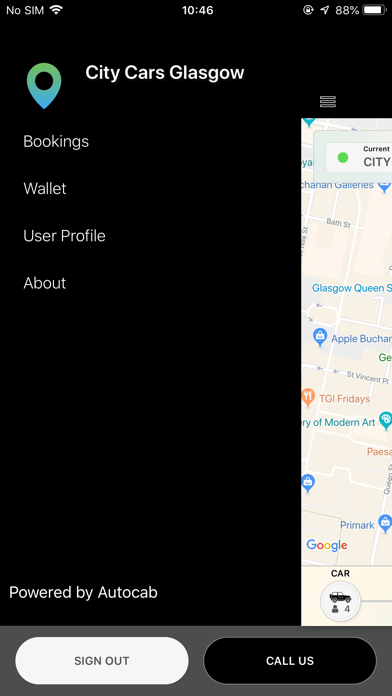 How to cancel & delete City Cars Glasgow from iphone & ipad 1