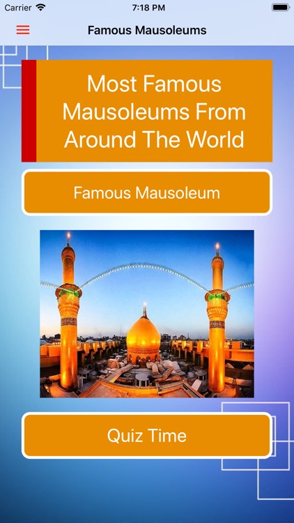 Most Famous Mausoleums app