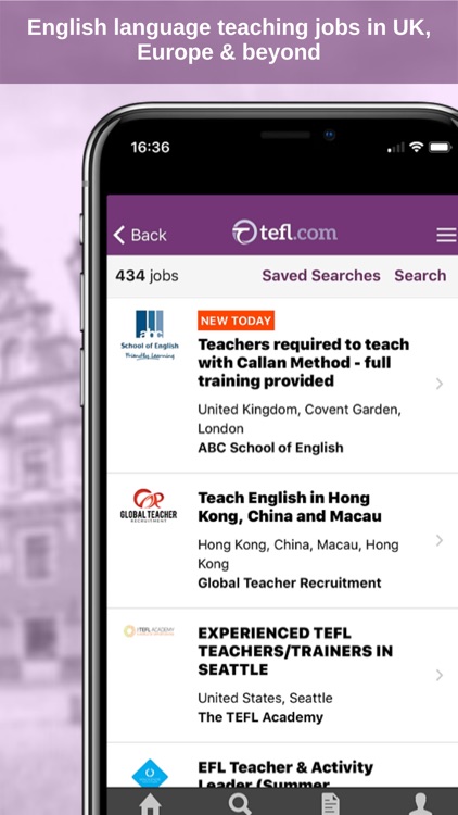 Job Search TEFL.com screenshot-3