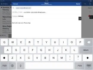 Screenshot 3 mail.com iphone