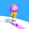 Tap and hold to move your pencil girl along the track, avoiding all obstacles, otherwise the game will be over