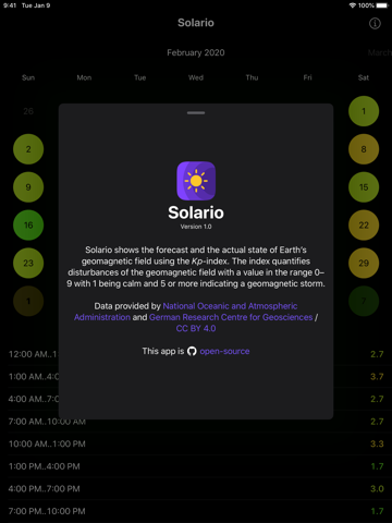 Solario - Geomagnetic Storms screenshot 3