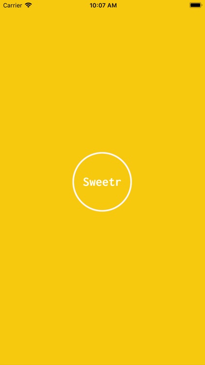 The Sweetr App