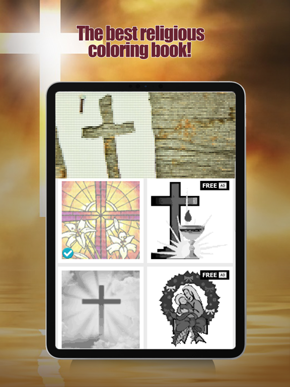 Bible Coloring By Number iPhone & iPad Game Reviews
