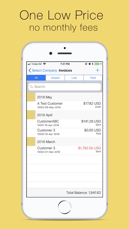 Bee Invoicing Mobile screenshot-1