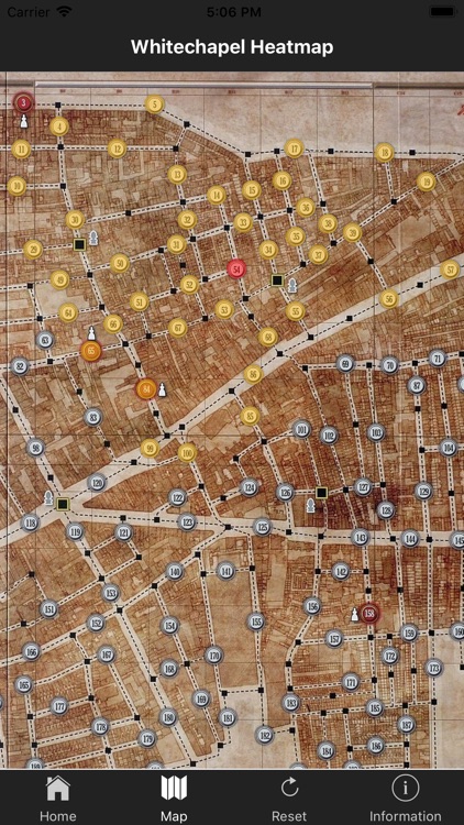 Whitechapel Heatmap