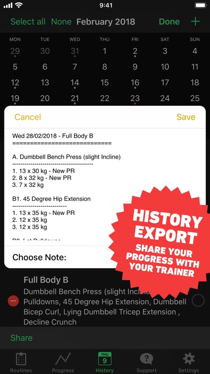 HeavySet - Gym Log Workout screenshot-9
