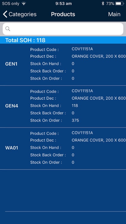 IPD Warehouse Stock Finder