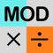 Modulo Calculator has a remainder calculation function that is convenient for dispensing work at a pharmacy and picking work at a distribution warehouse
