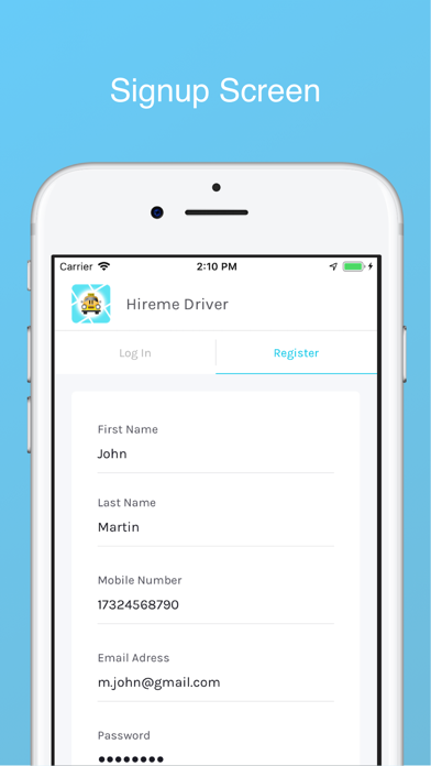 How to cancel & delete HireMe - Taxi app for Drivers from iphone & ipad 1