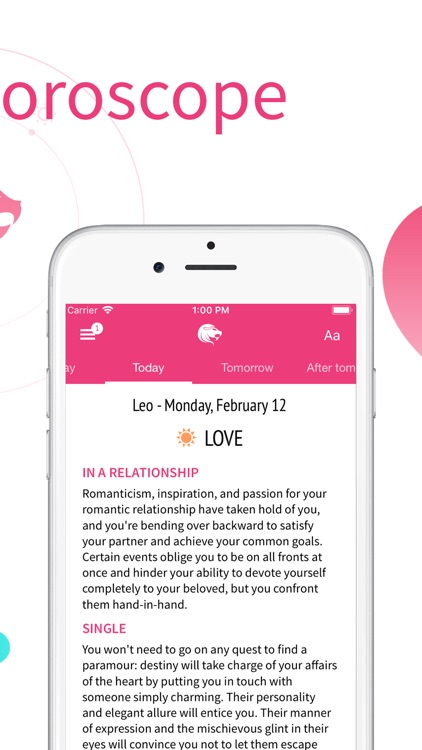 iHoroscope - Daily Horoscope