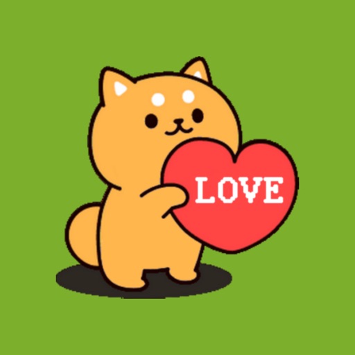 Lovely Puppet (Dog) Stickers icon