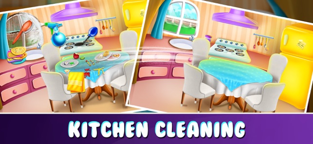 Tidy Girl House Cleaning Game(圖2)-速報App