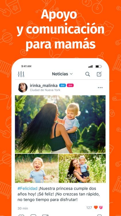 Mom.life — embarazo y bebé app